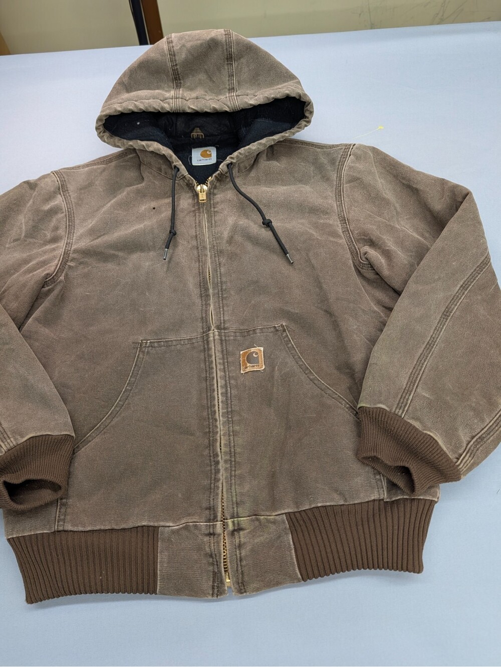 Carhartt Sandstone Duck Canvas Active Jacket Brown M J130